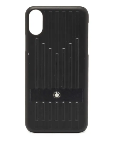 Montblanc Nightflight Hard iPhone X/XS case Black 828805
