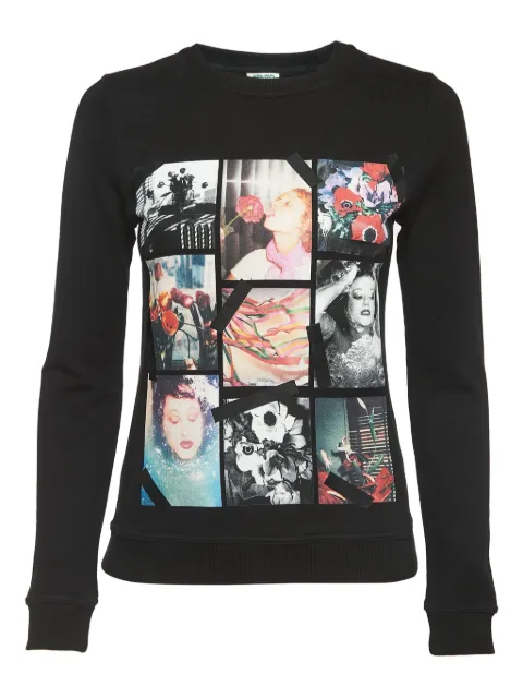 Kenzo Pre-Owned graphic-print sweatshirt Black 894730