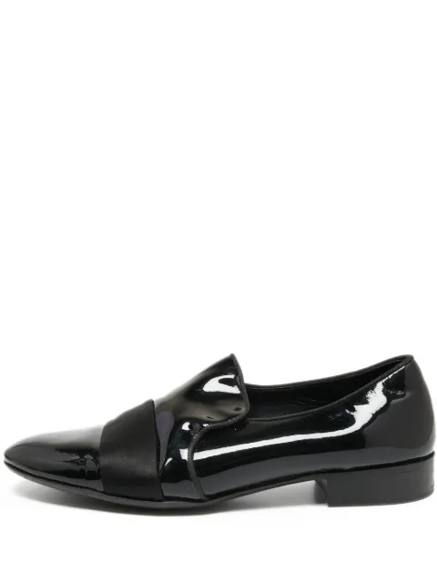 Giuseppe Zanotti Vintage leather loafers Black 644437