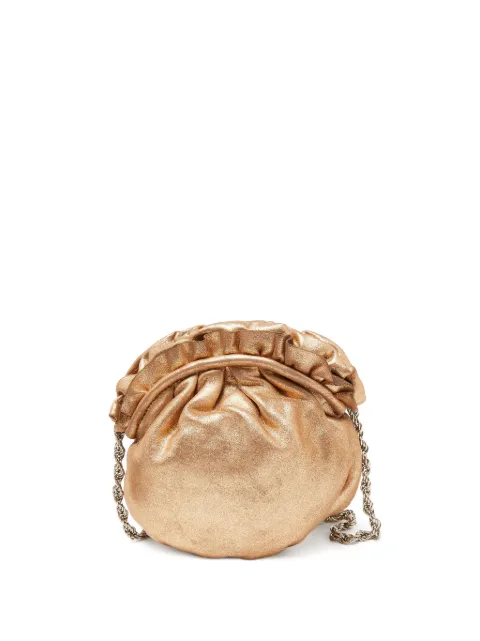 Elie Tahari pre-owned ruched shoulder bag Gold 636280