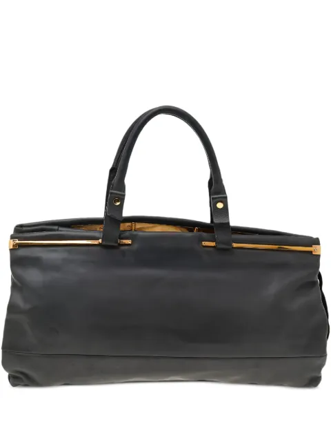 Lanvin Pre-Owned 2023 leather tote bag Black 542303