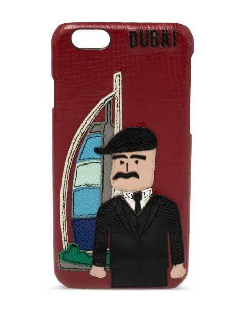Dolce & Gabbana Pre-Owned DG Loves Dubai phone cover Red 603229