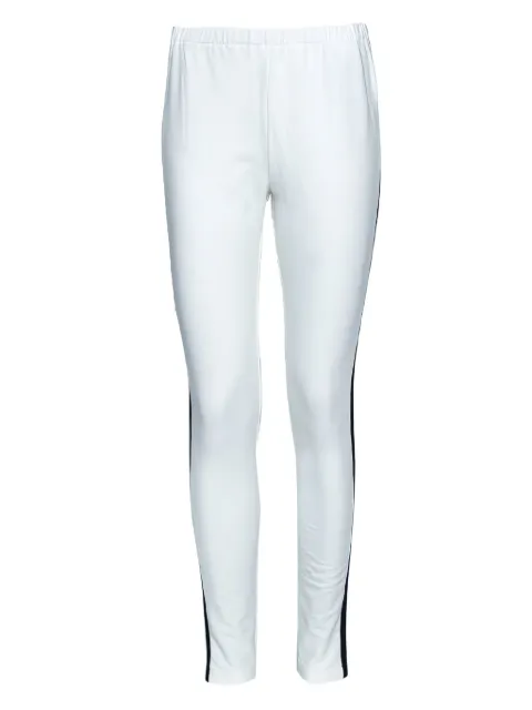 Prada Pre-Owned stretch-cotton track pants White 589660