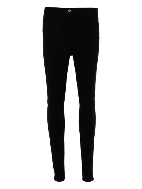 Givenchy Pre-Owned knit zip trousers Black 431469