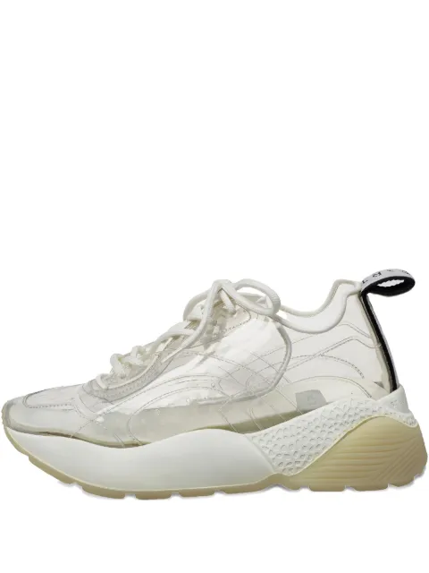 Stella McCartney Pre-Owned metallic sneakers White 427548