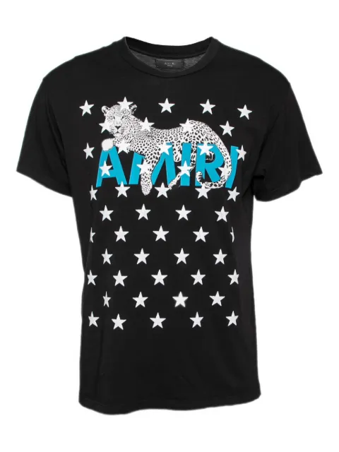 AMIRI pre-owned graphic-print T-shirt Black 631271