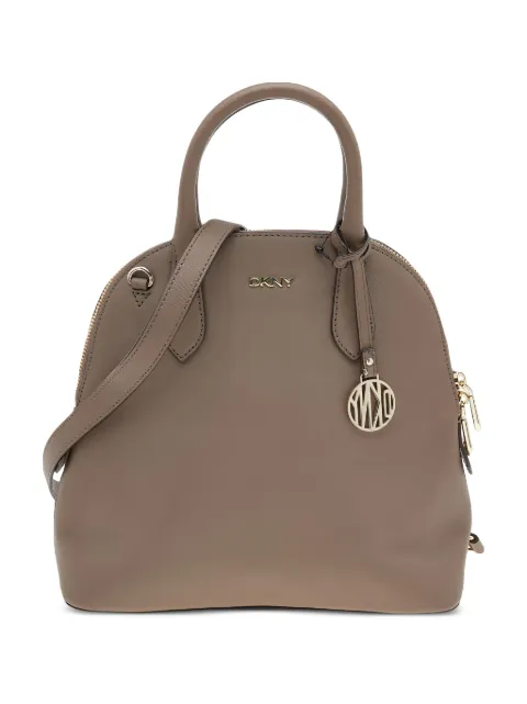 DKNY Vintage pre-owned dome satchel bag Brown 596666