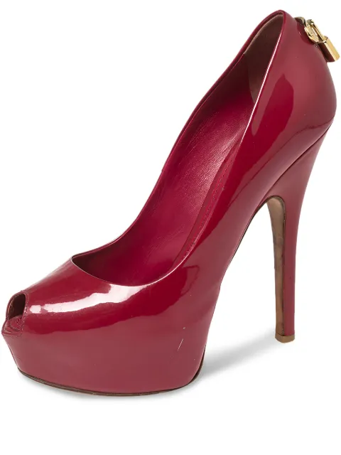 Louis Vuitton Pre-Owned 140mm Oh Really! pumps Pink 577601