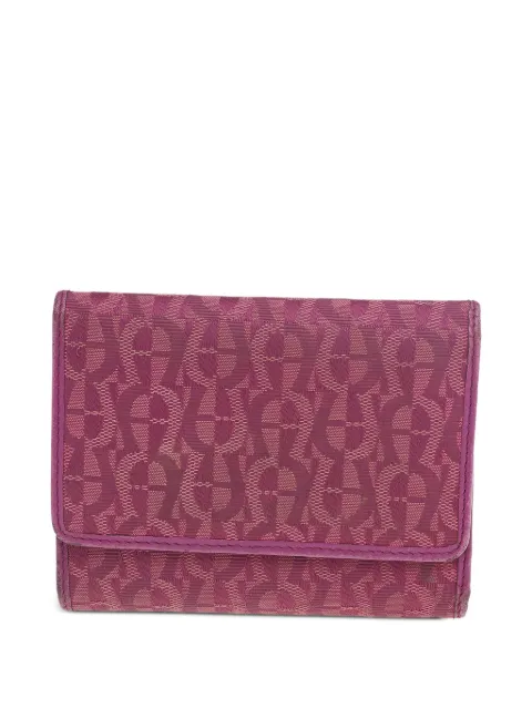 Aigner Vintage pre-owned tri-fold wallet Pink 515044