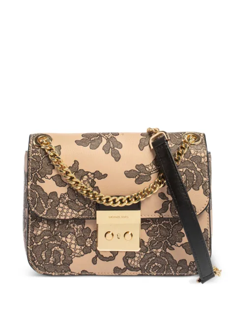 Michael Kors Vintage Sloan lace-printed crossbody bag Neutrals 413863