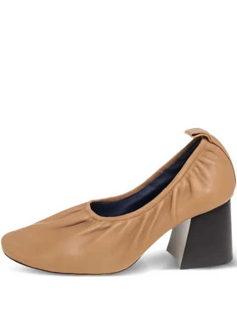 Celine Pre-Owned 70mm square-toe pumps Neutrals 504999