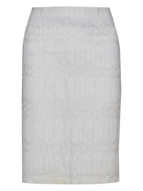 Missoni Pre-Owned 2023 patterned-jacquard skirt Neutrals 412042
