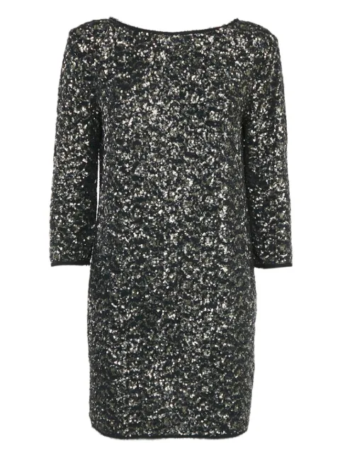 Zadig&Voltaire sequin-embellished shift dress Gold 1121001