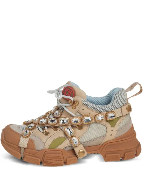 Gucci Pre-Owned Flashtrek sneakers Neutrals 432045