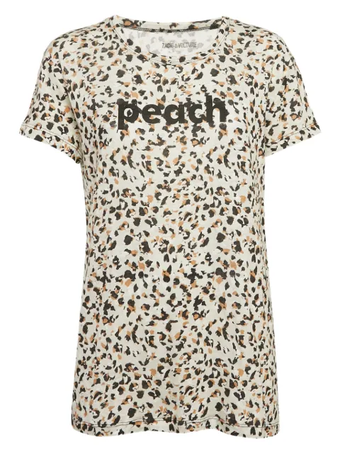 Zadig&Voltaire Leo graphic T-shirt Neutrals 1127987