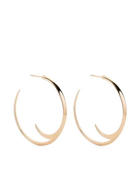 Shaun Leane large Talon Cat Claw hoop earrings Gold SA013YVNAEOS