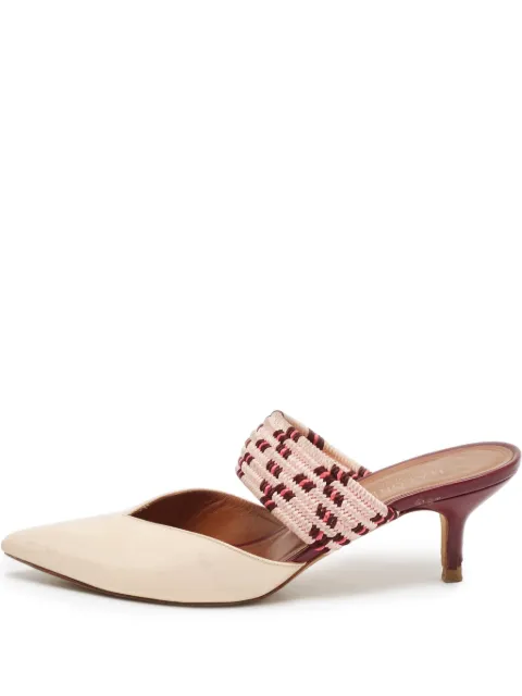 Malone Souliers 2023 60mm Maisie mules Neutrals 1115880