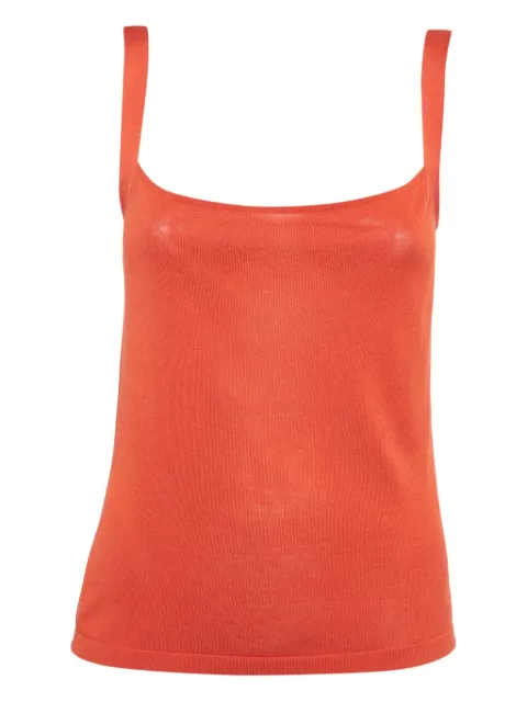 Valentino Garavani Pre-Owned cotton-blend top Red 1105095