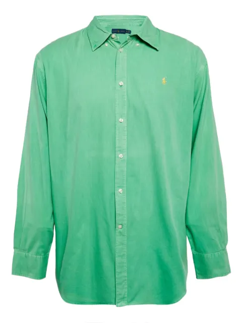 Polo Ralph Lauren Vintage pre-owned buttoned shirt Green 1076306