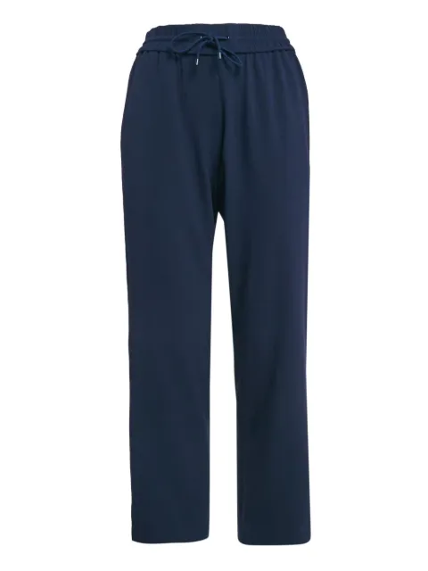 Kenzo Pre-Owned crepe track pants Blue 1064621