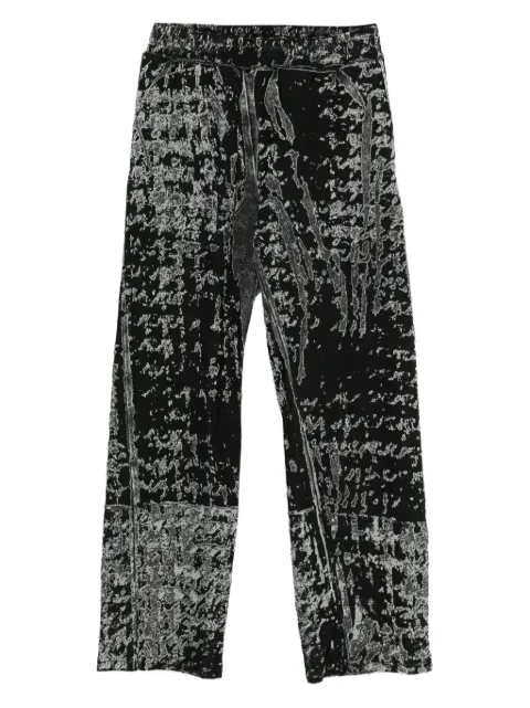 Diesel patterned pants Black A210870PGBE02
