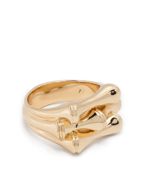 Eddie Borgo Bambu signet ring Gold RG311202
