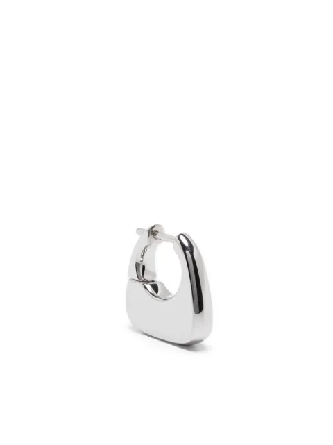Maria Black small Tote earring Silver 101107AGS