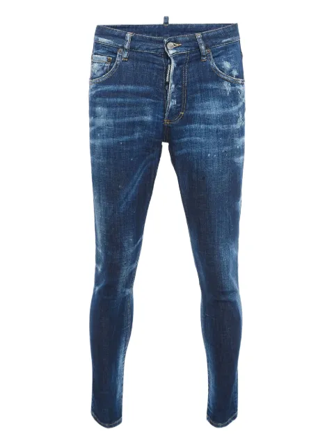 DSQUARED2 logo-patch jeans Blue 916692