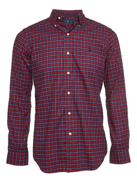 Polo Ralph Lauren Vintage pre-owned plaid button-up shirt Red 969032