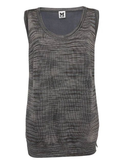 Missoni Pre-Owned striped sleeveless top Blue 980330