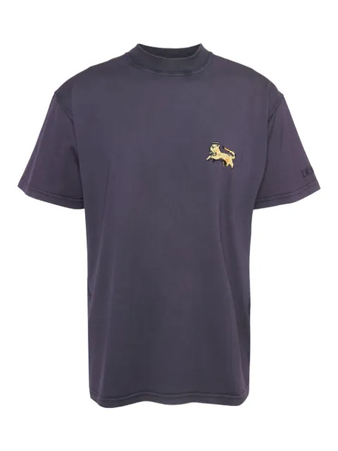 Christian Dior Pre-Owned x Peter Doig cotton T-shirt Purple 894405