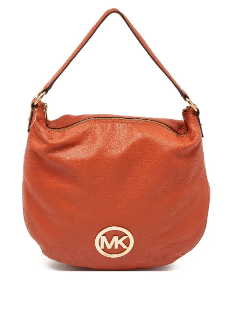 Michael Kors Vintage pre-owned logo-plaque tote bag Orange 998840