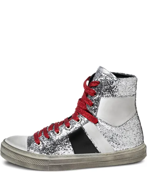 AMIRI Sunset Vintage high-top sneakers Silver 619408