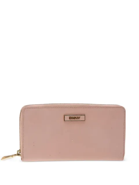 DKNY Vintage pre-owned zip-around wallet Pink 580227