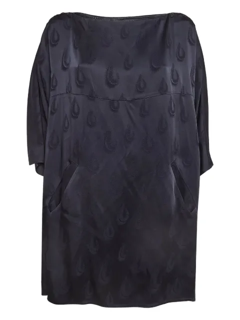Kenzo Pre-Owned graphic-print dress Blue 989476