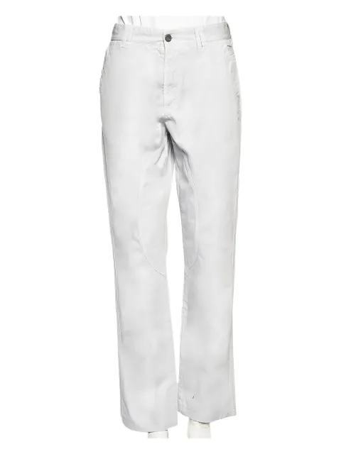 Roberto Cavalli Vintage Pre-owned cotton trousers White 487521