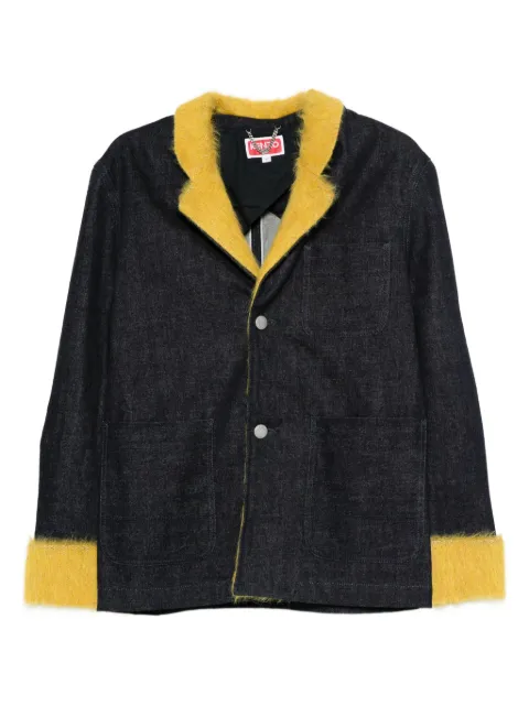 Kenzo denim contrats-trim jacket Blue FF65DV2016Q1