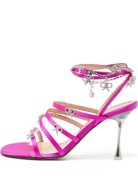 MACH & MACH pre-owned 90mm Camille sandals Pink 1129374