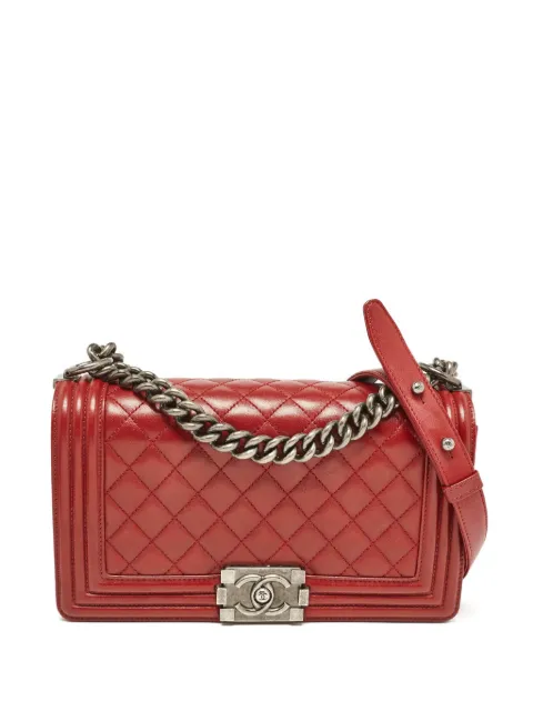 CHANEL Pre-Owned Boy Chanel shoulder bag Red 1092807