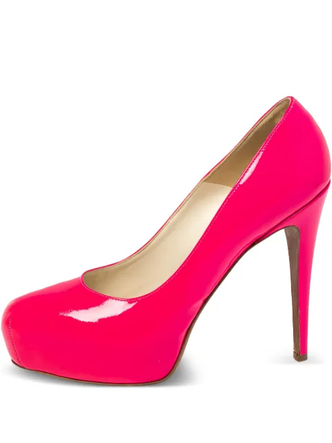 Brian Atwood pre-owned 120mm Maniac platform stiletto heel Pink 396407