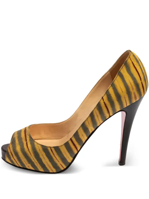 Christian Louboutin Pre-Owned 110mm Limited Edition pumps Brown 426833