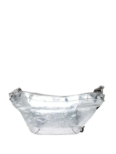 Chloé Pre-Owned 2023 Fanny leather zipper-pocket shoulder bag Metallic 253546