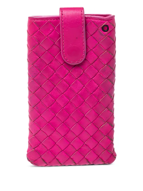 Bottega Veneta Pre-Owned Intrecciato iPhone 5 case Pink 362272