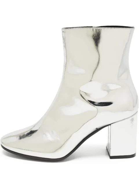 Balenciaga Pre-Owned 75mm metallic ankle boots Metallic 953044