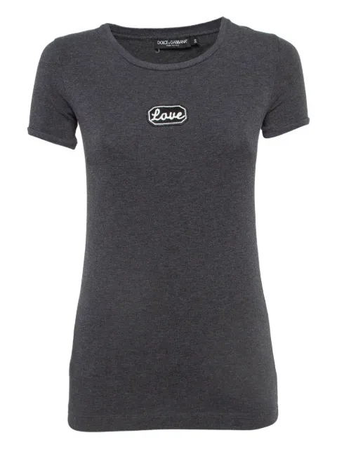Dolce & Gabbana Pre-Owned crew-neck T-shirt Grey 978242