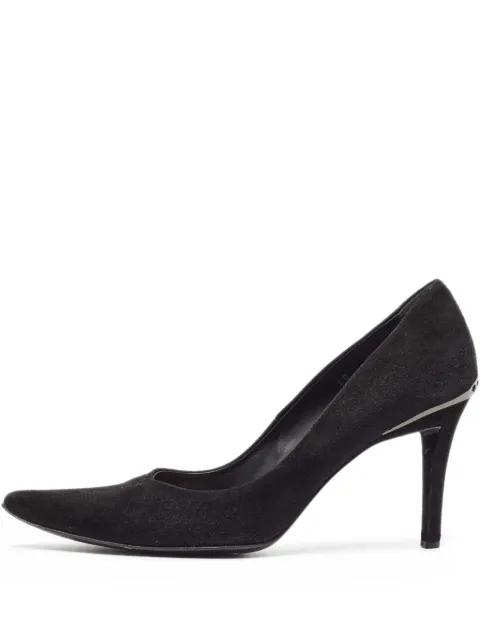 Tod's Vintage pre-owned 110mm pointed-toe pumps Black 998969