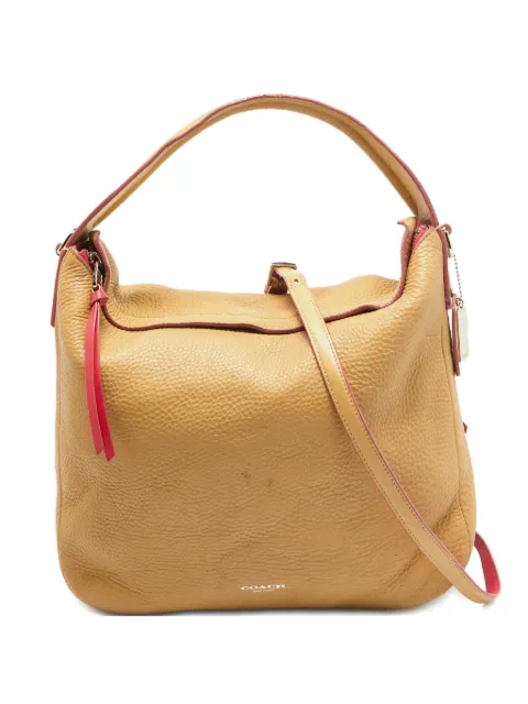 Coach Vintage leather shoulder bag Neutrals 995297