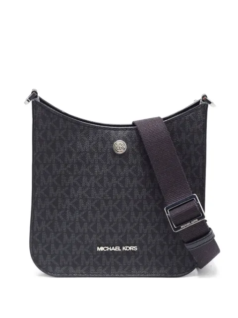 Michael Kors Vintage Briley monogram-printed shoulder bag Black 886637