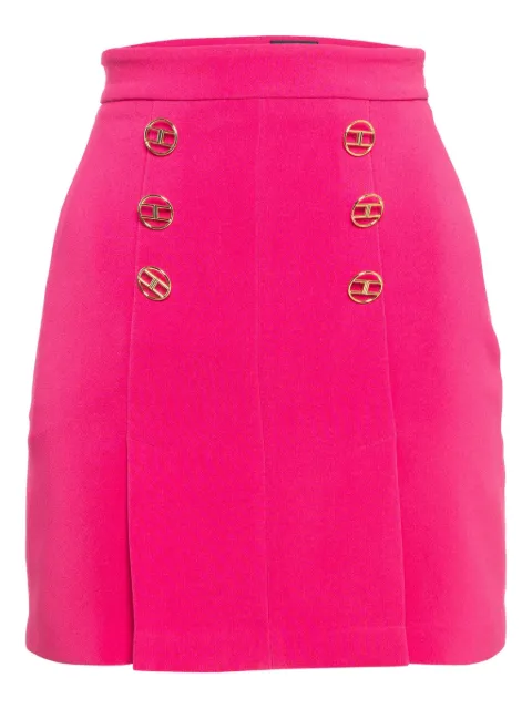 Elisabetta Franchi pre-owned decorative-button mini skirt Pink 987587