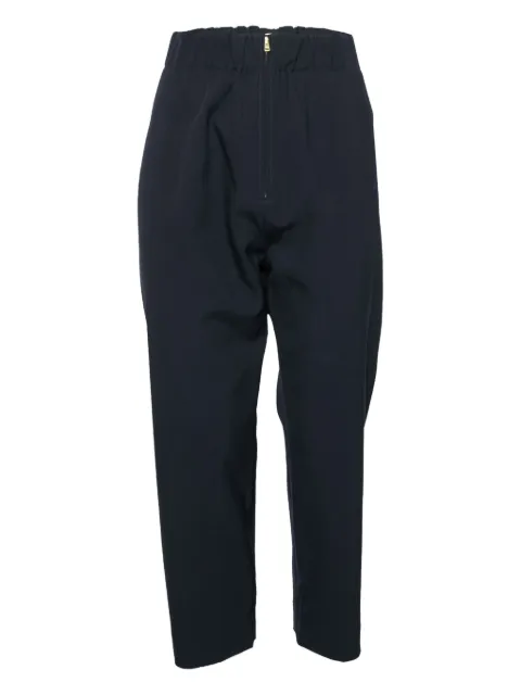 Marni Pre-Owned elastic-waist trousers Blue 635566